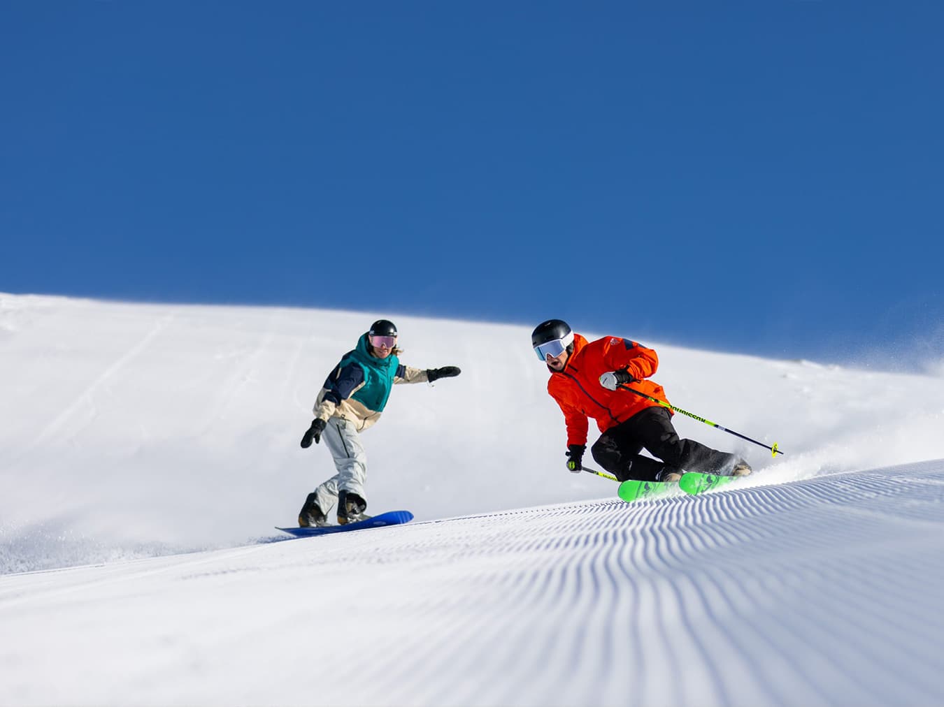 Skiing and Snowboarding